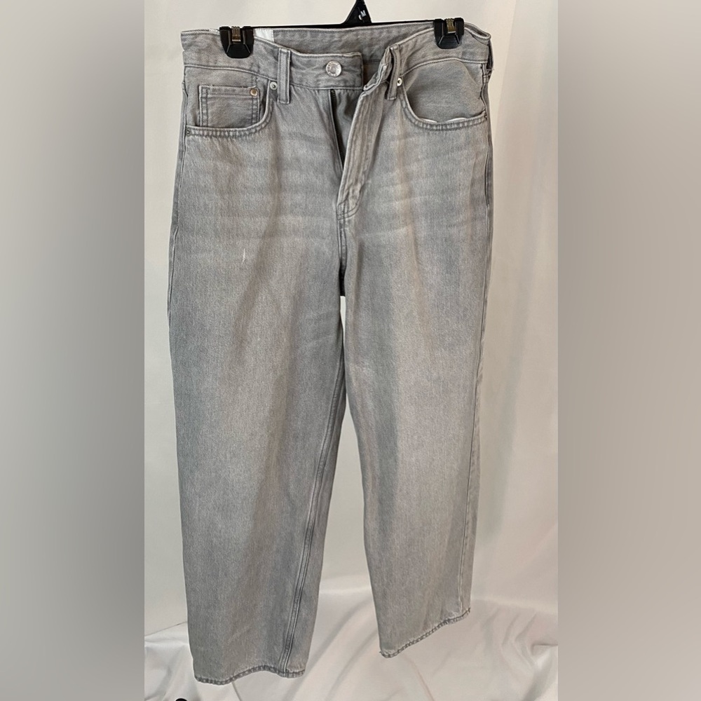 H&M Men's Light Gray Loose Ample Jeans